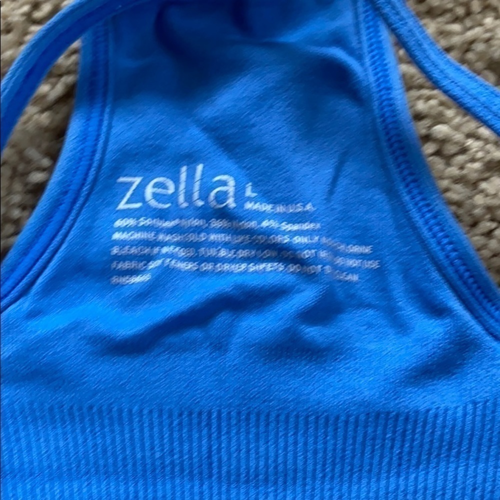 Zella Sport Tank, periwinkle, large - Picture 4 of 4